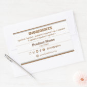 Aufkleber für das Etikett des Arzneimittels (Umschlag)