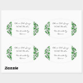 Aufkleber für das Etikett "Eigenes Olivenblatt" od (Blatt)