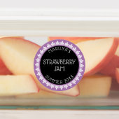 Aufkleber für das Etikett "Lavendel", "Schwarz" un (Befestigt)