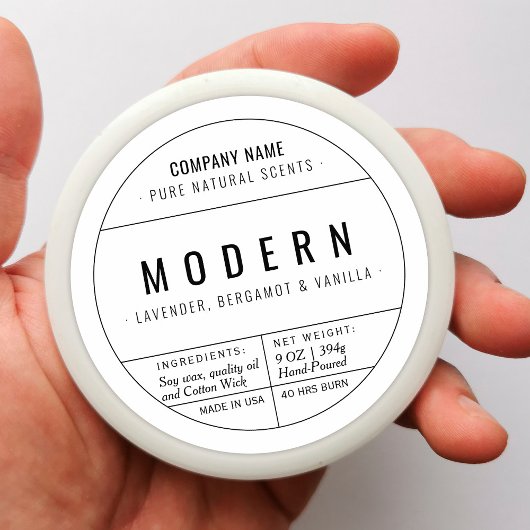 Aufkleber für das Etikett weißer, hausgemachter Ke