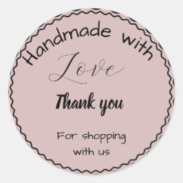 Aufkleber für das farbige Rosa