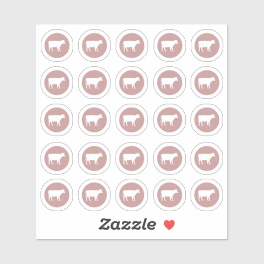 Aufkleber für das Fleisch von Wahlbeeren (Blatt)