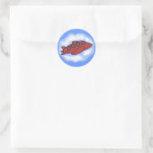 Aufkleber für das Flugzeug (Tasche)