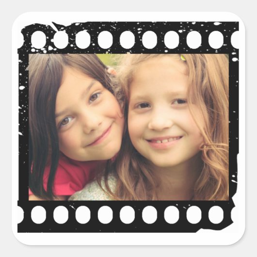 Aufkleber für das Foto (Vorderseite)