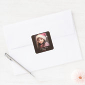 Aufkleber für das Foto des Weihnachtsmanns (Umschlag)