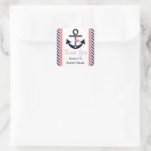 Aufkleber für das Gastgeschenk der rosa und der Ma (Tasche)