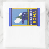 Aufkleber für das Gepäck in Rom (Tasche)