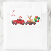 Aufkleber für das Geschenk (Tasche)