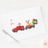 Aufkleber für das Geschenk (Umschlag)