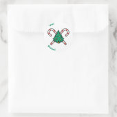 Aufkleber für das Geschenk (Tasche)