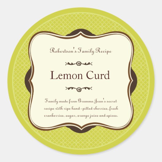 Aufkleber für das Geschenketikett (Vorderseite)