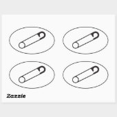 Aufkleber für das geschlossene Button | Unterstütz (Blatt)