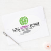 Aufkleber für das globale Frauennetz (Umschlag)