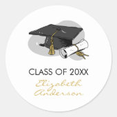 Aufkleber für das handgezeichnete Siegel (Vorderseite)