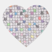 Aufkleber für das handgezogene Puzzleteil (Vorderseite)