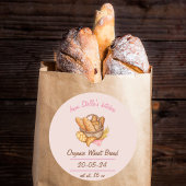 Aufkleber für das hausgemachte Brot