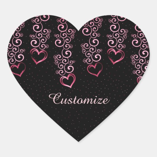 Aufkleber für das Herz des Weinbaus (Vorderseite)