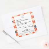 Aufkleber für das Hütte-Lebensmitteletikett (Umschlag)