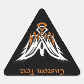 Aufkleber für das Keltische Vogeldreieck (Vorderseite)