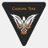 Aufkleber für das Keltische Vogeldreieck