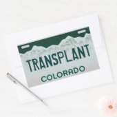 Aufkleber für das künstlerische Nummernschild Colo (Umschlag)