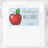 Aufkleber für das Lehrerlabel (Tasche)