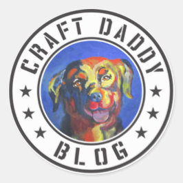 Aufkleber für das Logo "Craft Daddy Blog"