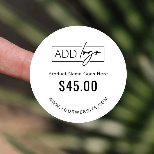 Aufkleber für das Minimalistische Firmenlogo