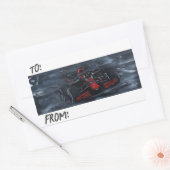 Aufkleber für das Motorsportlabel (Umschlag)