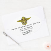 Aufkleber für das Naval-Fotozentrum (Umschlag)