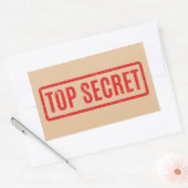 Aufkleber für das obere Geheimnis (Umschlag)