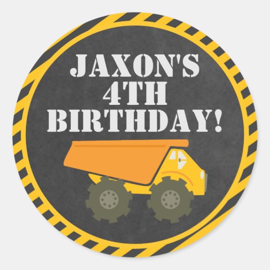 Aufkleber für das Party (Vorderseite)