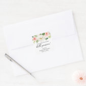 Aufkleber für das Party im Ruhestand, Rosa und Elf (Umschlag)