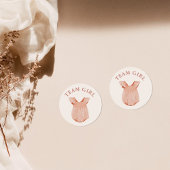 Aufkleber für das Party "weibliches Geschlecht"