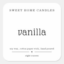 Aufkleber für das personalisierte Etikett