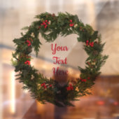 Aufkleber für das personalisierte Weihnachtsfenste (Blatt 2)