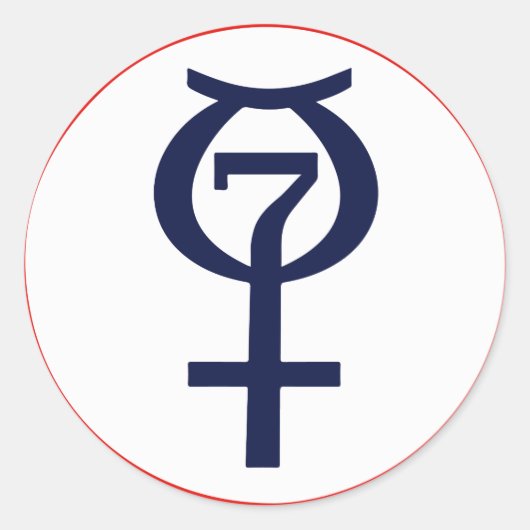 Aufkleber für das Quecksilber-Programm (Vorderseite)