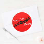 Aufkleber für das Race-Team der kontrollierten Fla (Umschlag)