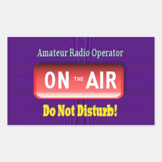 Aufkleber für das Rechteck (Vorderseite)