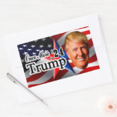 Aufkleber für das Rechteck (Umschlag)