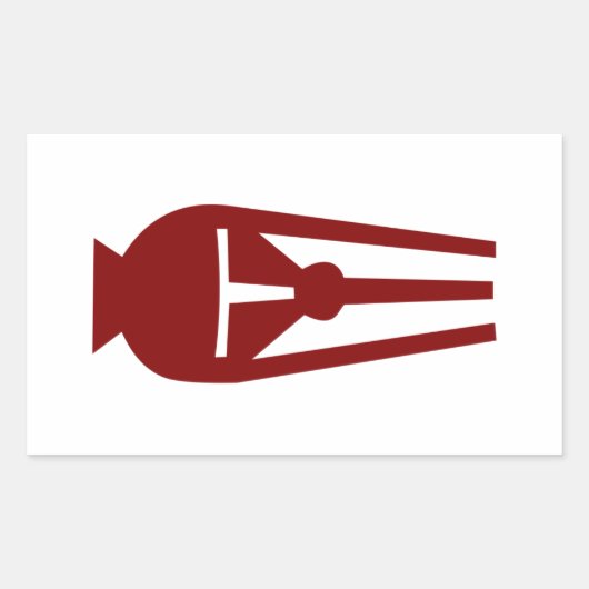 Aufkleber für das Rechteck (Vorderseite)