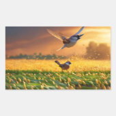 Aufkleber für das Rechteck (Vorderseite)