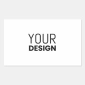 Aufkleber für das Rechteck (Vorderseite)