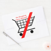 Aufkleber für das Restaurant ohne Warenkorb (Umschlag)