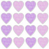 Aufkleber für das rosa Herz (Vorderseite)