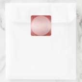 Aufkleber für das Rote Marmoretikett Kleiner Platz (Tasche)