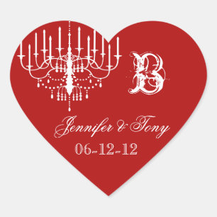 Aufkleber für das rote und weiße Kronleuchter