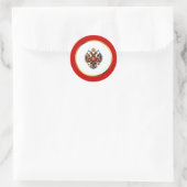 Aufkleber für das russische kaiserliche Wappen (Tasche)