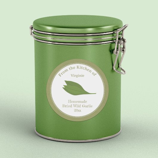 Aufkleber für das Rustikale Naturkraut