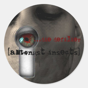 [Aufkleber für das Schlüsselloch] Runder Aufkleber